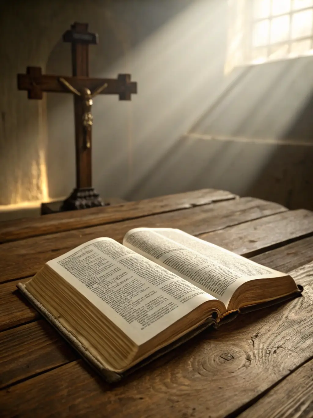 An image of a Bible open to a specific reading plan, with a calendar and notes beside it, illustrating structured Bible study.